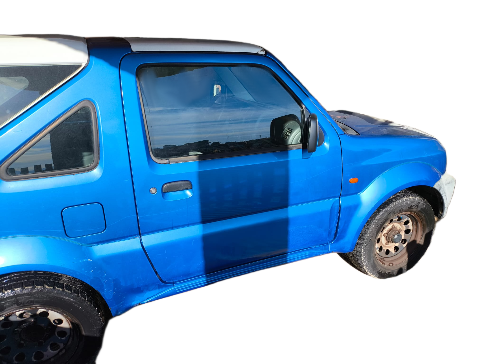 Lateral derecho completo con Hard Top blanco